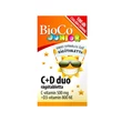 Kép 2/4 - Bioco C+D3 Duo Junior rágótabletta Erdeigyümölcs (100x)