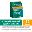 Kép 8/8 - Aspirin Effect 500mg szájban diszpergálódó gran. (10x)