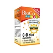 Kép 1/4 - Bioco C+D3 Duo Junior rágótabletta Erdeigyümölcs (100x)