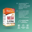 Kép 4/4 - Bioco Mega C+D duo retard filmtabletta (100x)