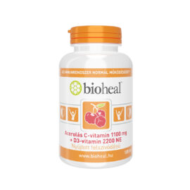 Bioheal C-vitamin 1100 mg Acerola+D3 2200NE tablet (105x)