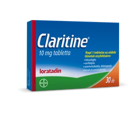 Claritine 10 mg tabletta (30x)