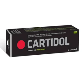 Cartidol 100 mg/g gél (1x100g al tubusban)