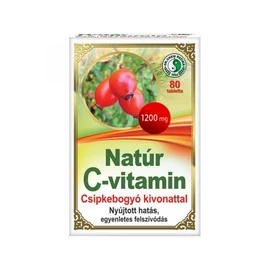 Natúr C-vitamin Csipkebogyóval 1200 mg tabl. DR.CHEN (80x)