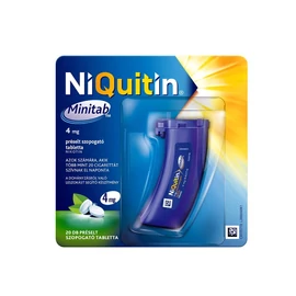 NiQuitin Minitab 4 mg préselt szopogató tabletta (1x20)
