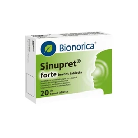 Sinupret forte bevont tabletta (20x)
