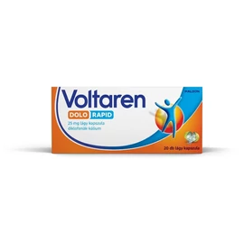 Voltaren Dolo 25 mg lágy kapszula (20x (átlátszatlan bub.))