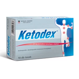 Ketodex 25 mg granulátum belsőleges oldathoz (20x)