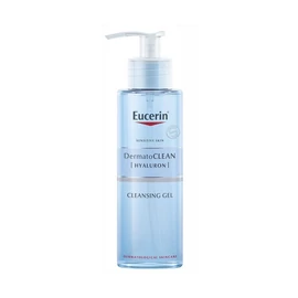 Eucerin DermatoCLEAN [HYALURON] mélytisztító, habzó arclemosó zselé (200ml)