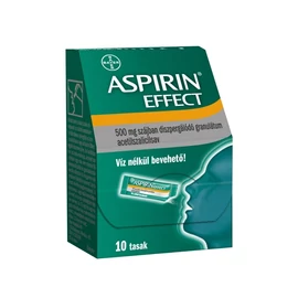 Aspirin Effect 500mg szájban diszpergálódó gran. (10x)