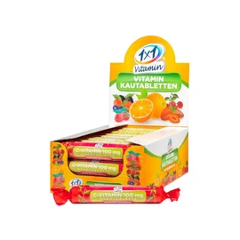 VitaPlus 1X1 Vitaday C 100 cseresznye ízű rágótabletta (17x)