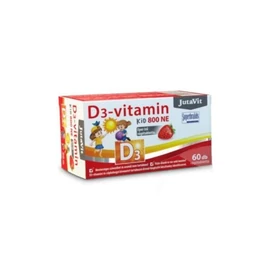 Jutavit KID D3 800NE rágótabletta eper (60x)