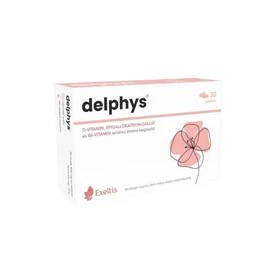 Exeltis Delphys D-vitamin EGCG +B6 vitamin tartalmú étrend-kiegészítő tabletta (30x)