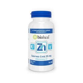 Bioheal Szerves Cink 25 mg filmtabletta (70x)