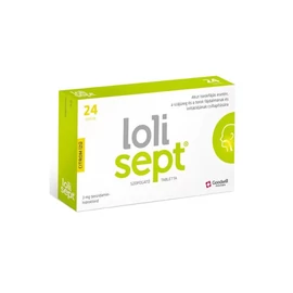 Lolisept 3 mg szopogató tabletta Citrom ízű (24x)