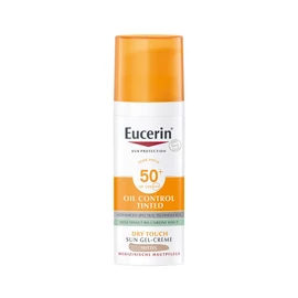 Eucerin Sun Oil Control színezett napozó krém-gél arcra medium SPF50+ (50ml)