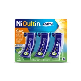 Niquitin Minitab 4 mg préselt szopogató tabletta (60x (3x20))