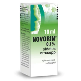 Novorin 0,1% oldatos orrcsepp (10ml)