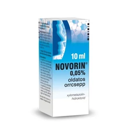 Novorin 0,05% oldatos orrcsepp (10ml)