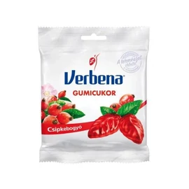 Verbena gumicukor csipkebogyó (90g)