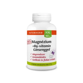XXL Magnézium+B6 Ginseng tabl. INTERHERB (90x)