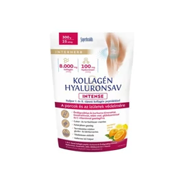 Interherb Intense kollagén hyaluronsav por narancs (300g)