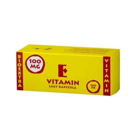 Vitamin E Bioextra 100 mg lágy kapszula (100x)