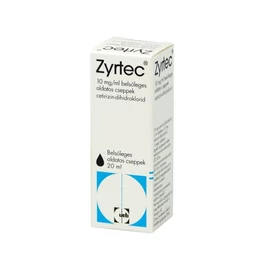 Zyrtec 10 mg/ml belsőleges oldatos cseppek (20ml)