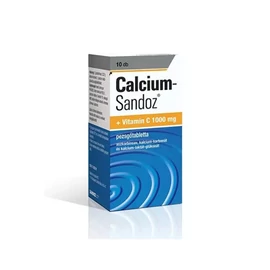Calcium-Sandoz + Vitamin C 1000mg pezsgőtabletta (10x)