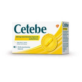 Cetebe 500 mg retard kemény kapszula (30x (bliszter))