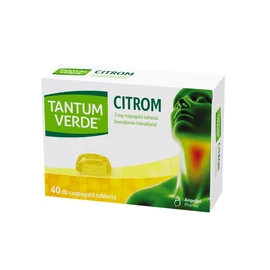 Tantum Verde citrom 3mg szopogatótabletta 40x 
