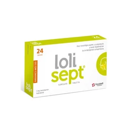 Lolisept 3 mg szopogató tabletta Narancs-méz (24x)