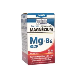 JutaVit szerves Magnézium+B6 +D3 (70x)