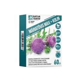 Natur Tanya Máriatövis Max+Kolin tabletta (60x)