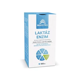 Bioextra Laktáz enzim 6500FCCU epres rágótabletta (100x)