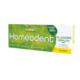 Homeodent fogkrém citrom ízű műanyag tubusban (75ml)