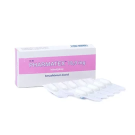 Pharmatex  18,9 mg hüvelykúp (10x)