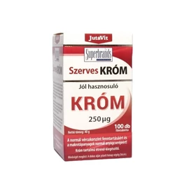 JutaVit Szerves Króm tabletta (100x)