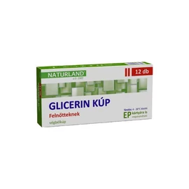 Naturland Glicerin kúp 2500 mg Felnőtteknek (12x)