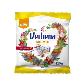 Verbena Big Mix C vit. gyógynövényekkel cukorka (120g)