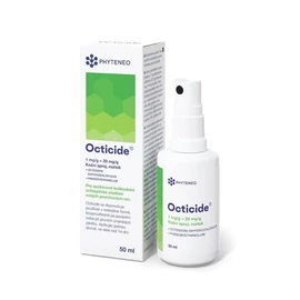 Octicide 1 mg/g + 20 mg/g külsőleges old. spray (50ml)
