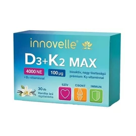 Innovelle D3+K2 Max 4000NE rágótabletta (30x)