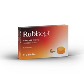 Rubisept narancs ízű 8,75 mg szopogató tabletta (24x)