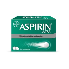 Aspirin Ultra 500 mg bevont tabletta (40x)