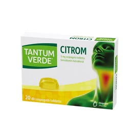 Tantum Verde citrom 3mg szopogatótabletta (20x buborékcsom.)