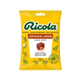 Ricola Original Herb gyógynövényes cukormentes cukorka (75g zacskós)