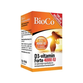 Bioco D3 vitamin Forte 4000 IU tabletta (100x)