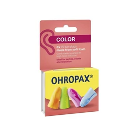 Füldugó OHROPAX ColorPlux műanyag - színes (4pár)