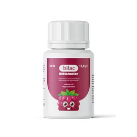 Bilac Kid/Junior élőflórás rágótabletta málna (30x)