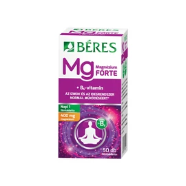Béres Magnézium 400 mg+B6 Forte filmtabletta (50x)